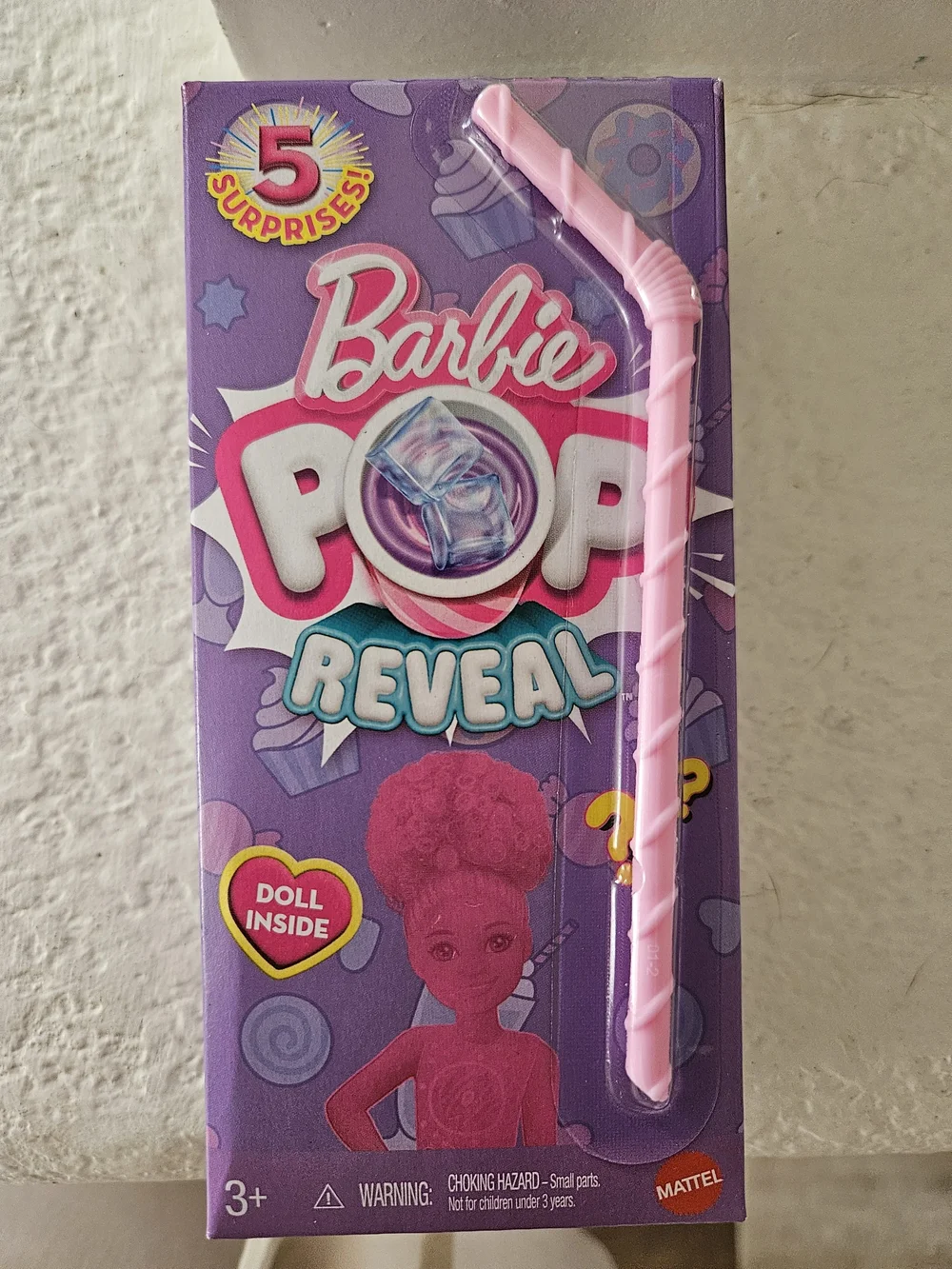 Barbie Pop Reveal Party Surprise Drink Pack - Purple & Pink